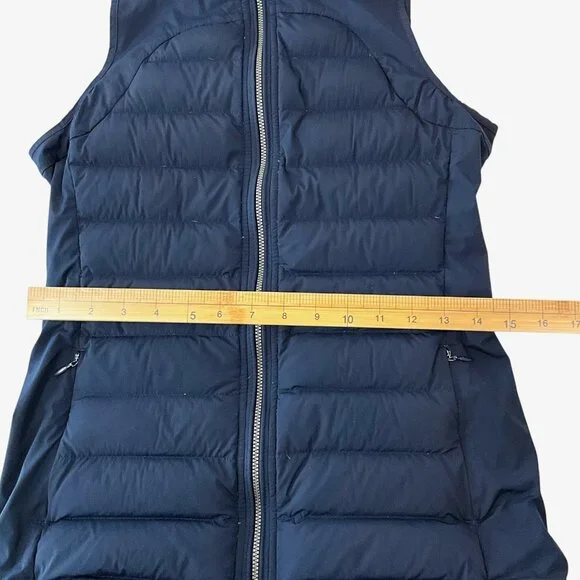 Lululemon Fluffed Up Vest Inkell Womens 4 Insulated Puffer Full Zip Running - Picture 11 of 11